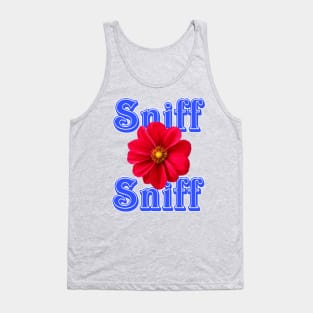 Sniff Sniff Flower Tank Top